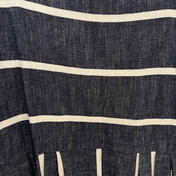 Ace & Jig Blue Striped Dress (L) - Picture 4 of 6
